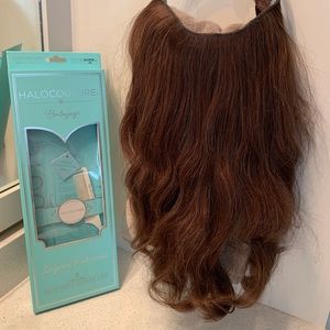 Halo couture 18” layered balayage #3 extensions